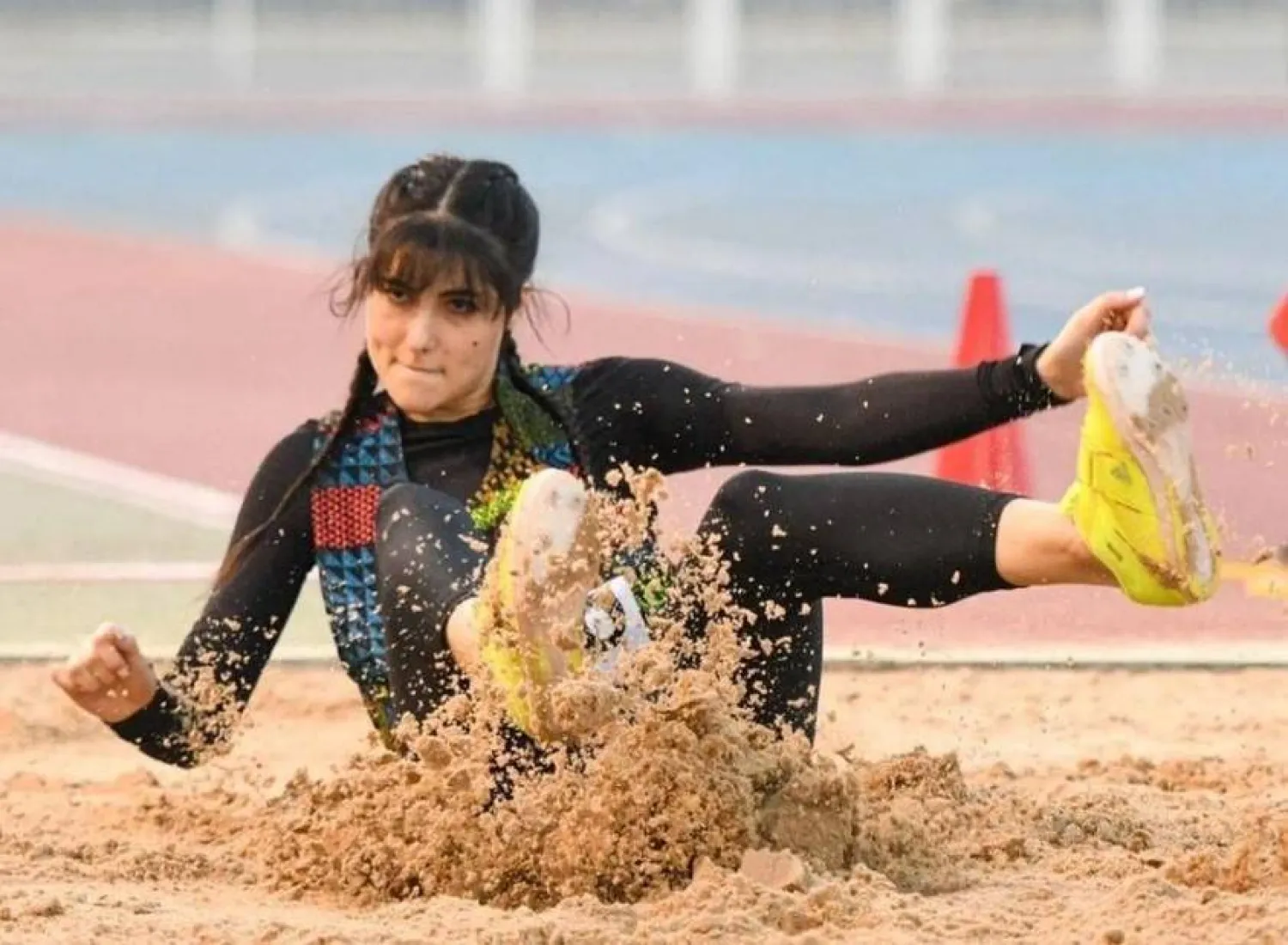 تسعى مريم المطر إلى تحقيق مُنجز في الألعاب السعودية (الشرق الأوسط)