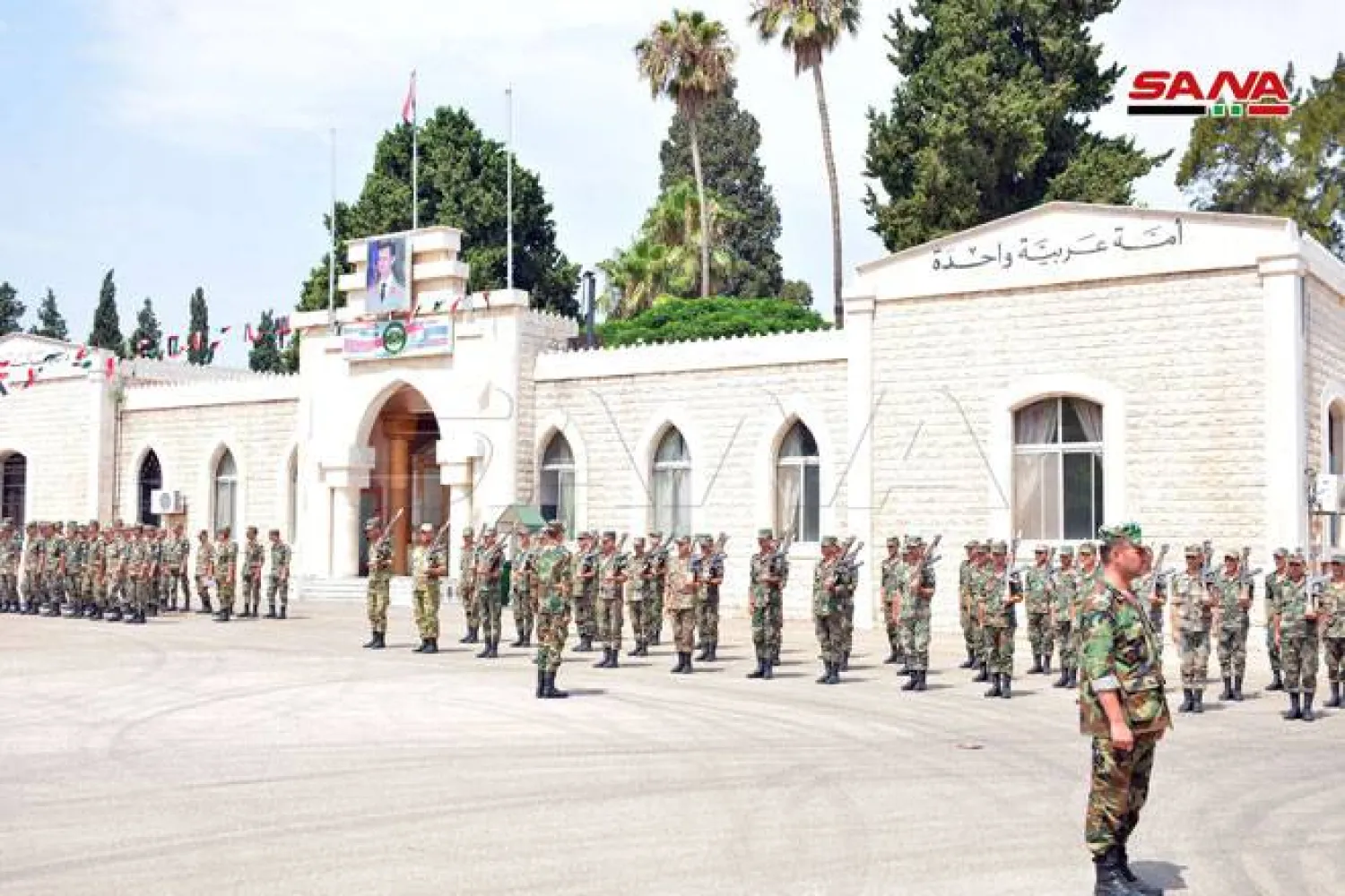 الكلية الحربية في سوريا (أرشيفية من سانا)
