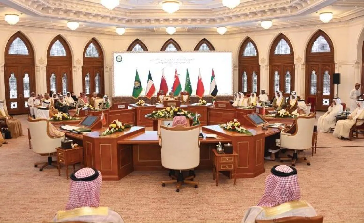 جانب من الاجتماع الـ120 للجنة التعاون المالي والاقتصادي بدول مجلس التعاون (الشرق الأوسط)