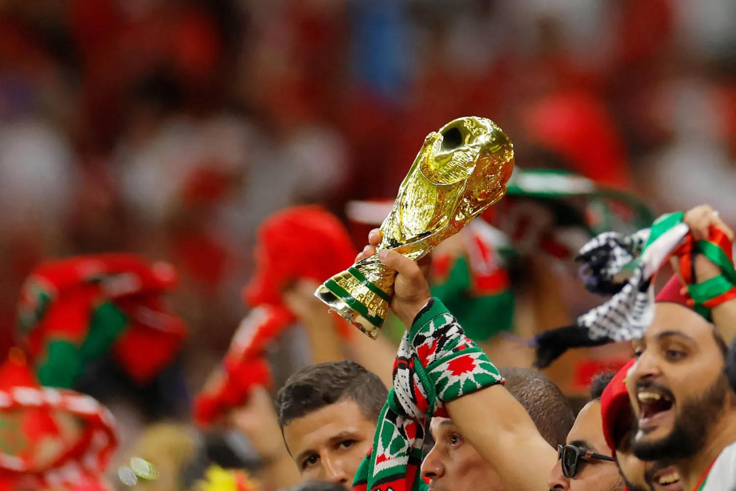 فرحة غامرة في المغرب بالاستضافة المشتركة لكأس العالم 2030 (أ.ف.ب)