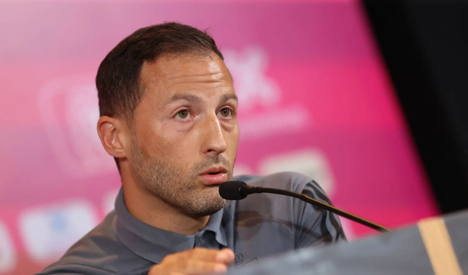 دومينيكو تيديسكو مدرب بلجيكا (أ.ب)