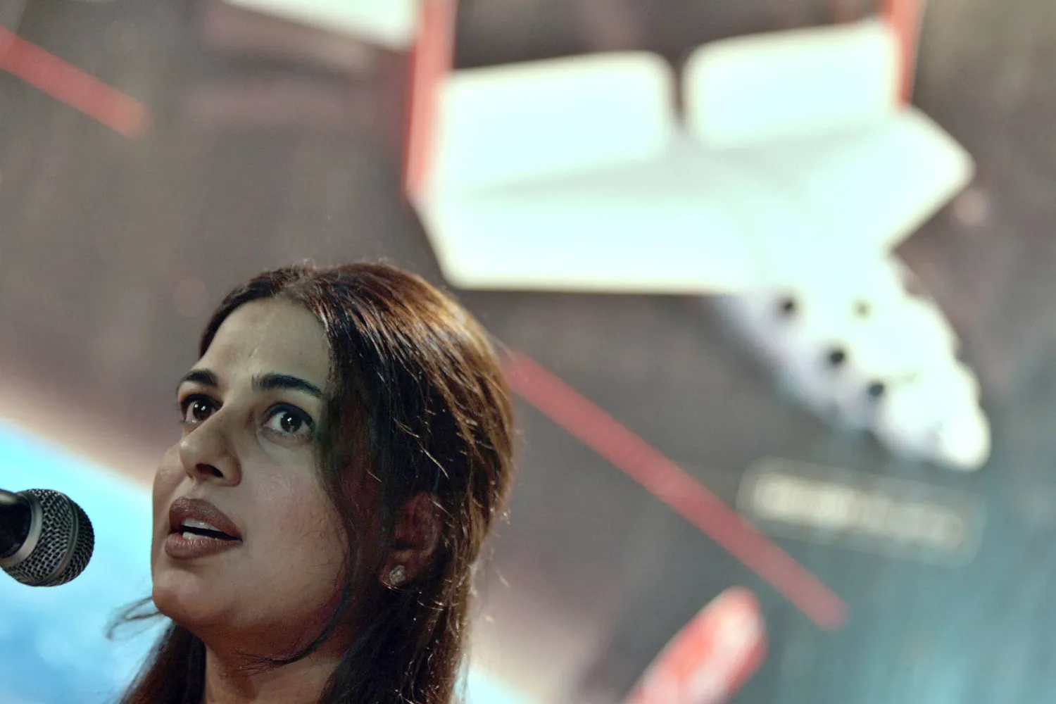 الباكستانية نميرة سليم (أ.ف.ب)