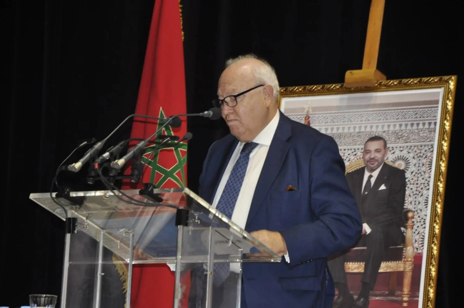 موراتينوس يتحدث في الجلسة الافتتاحية لـ«منتدى أصيلة» (الشرق الأوسط)