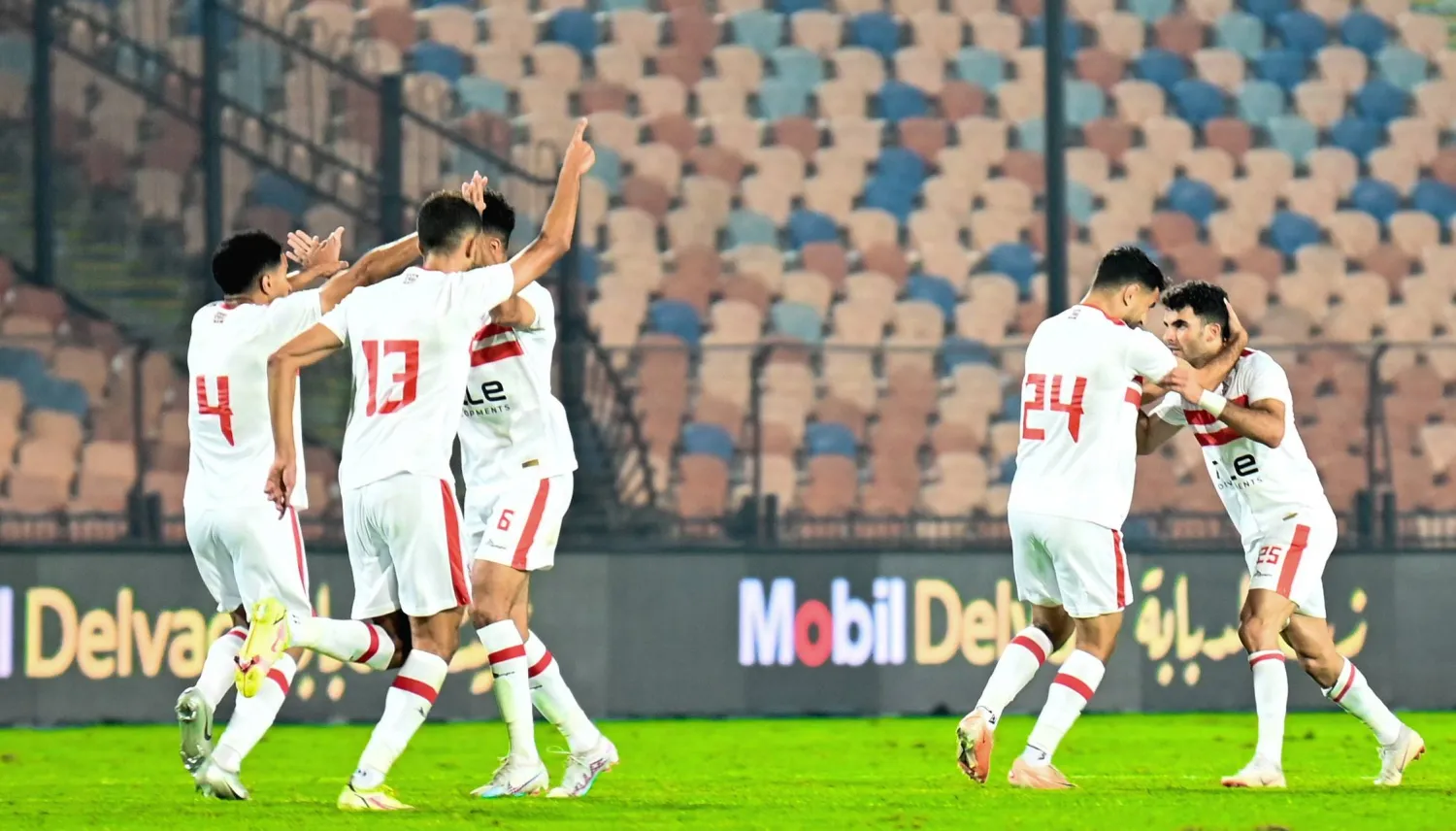 ثنائية زيزو وشيكابالا تنتصر للزمالك في الوقت القاتل في مواجهة البنك الأهلي (نادي الزمالك)