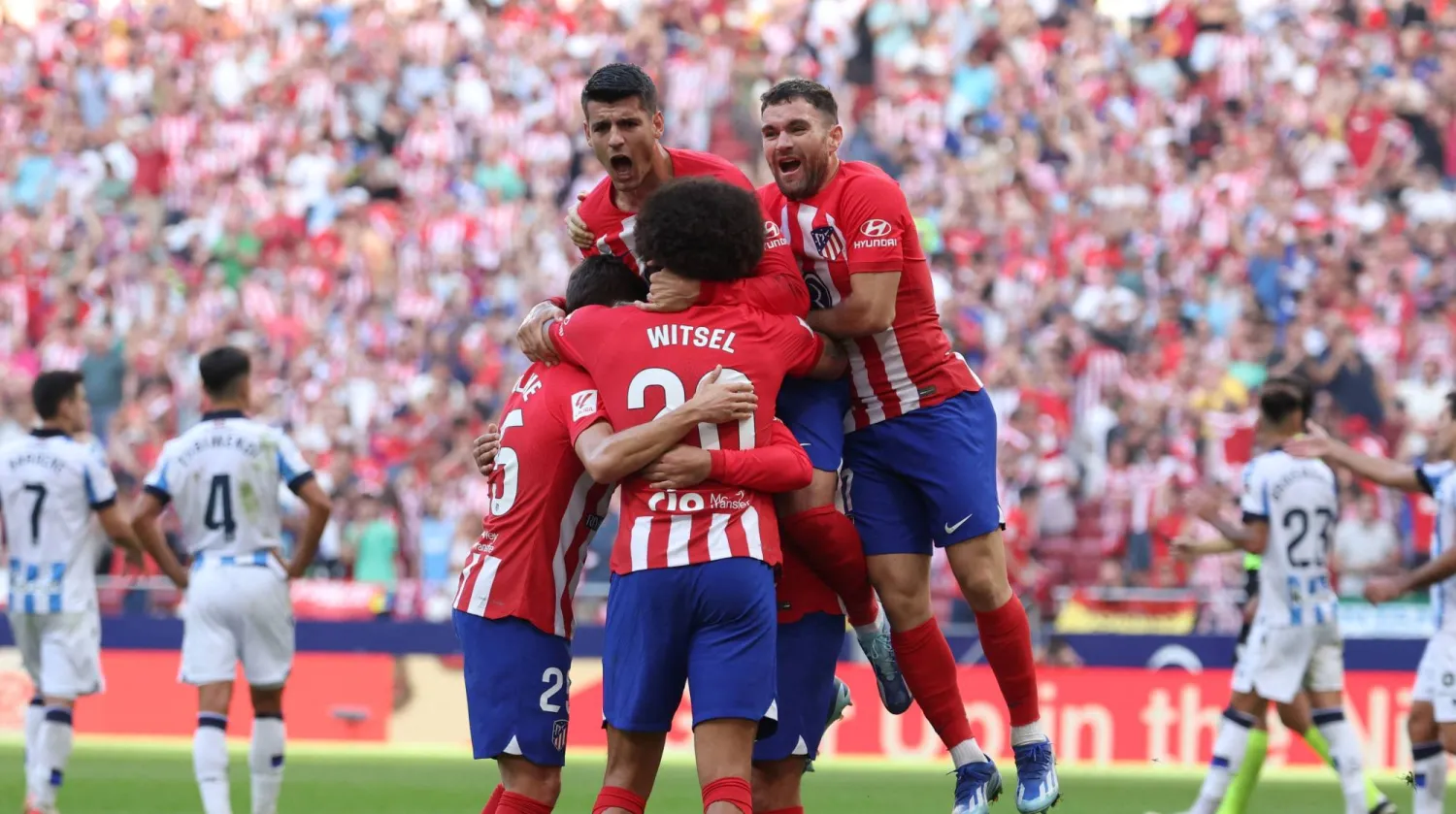 «لاليغا»: أتلتيكو يواصل انتفاضته بثنائية في سوسيداد