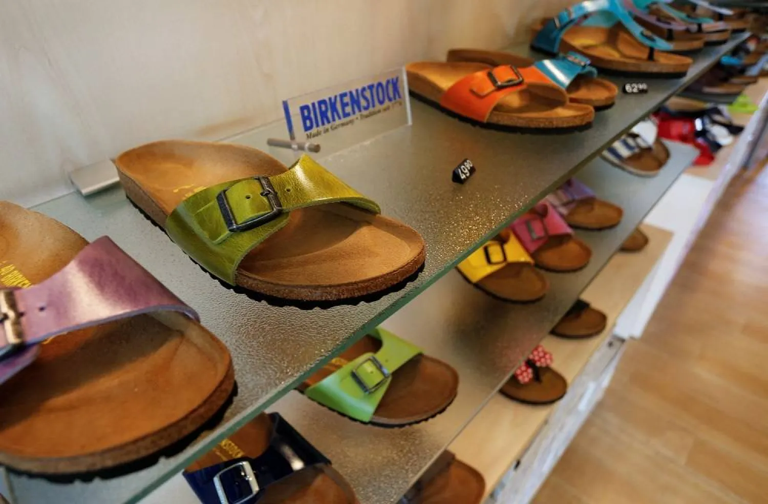 A Birkenstock shoe shop is pictured in Dortmund, August 27, 2013. (Reuters)