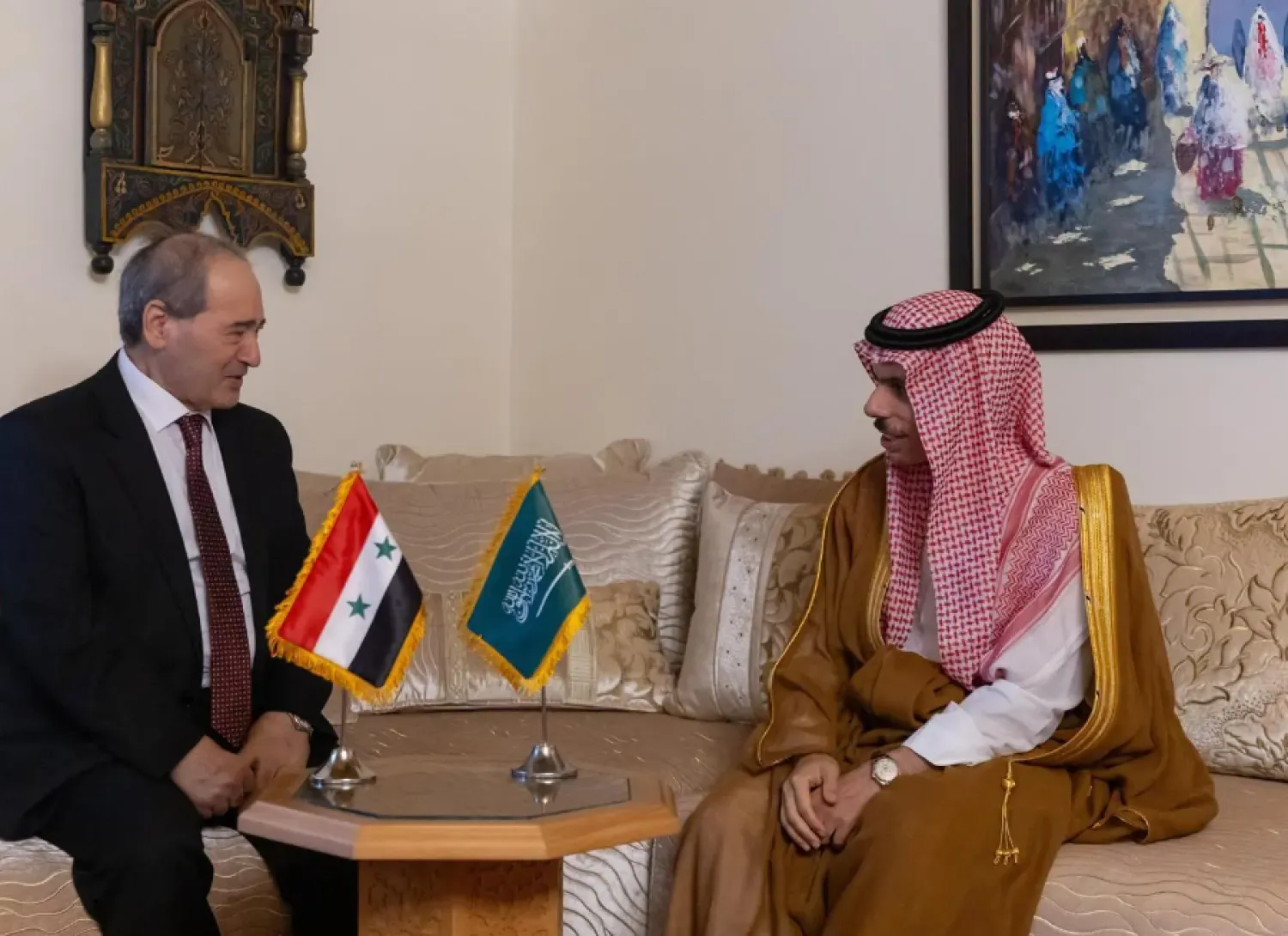  The two sides discussed developments in Gaza  - SPA