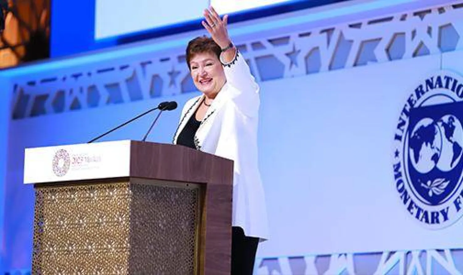 المديرة العامة لصندوق النقد الدولي كريستينا جورجييفا (الشرق الأوسط)