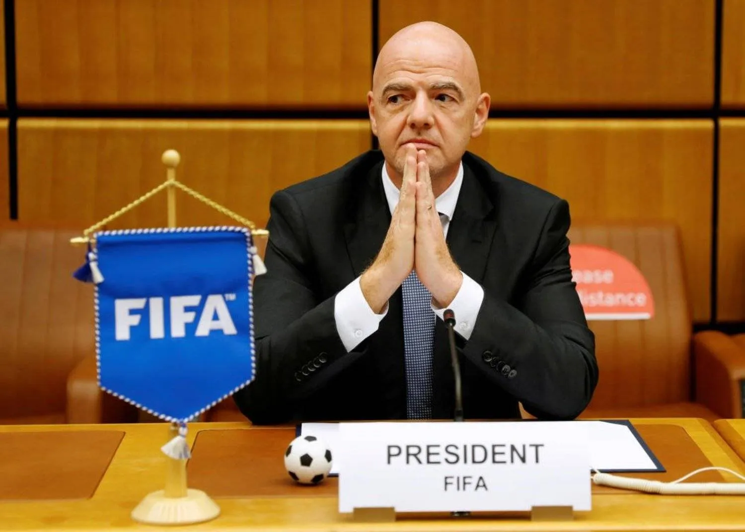 FIFA President Gianni Infantino. (Reuters)