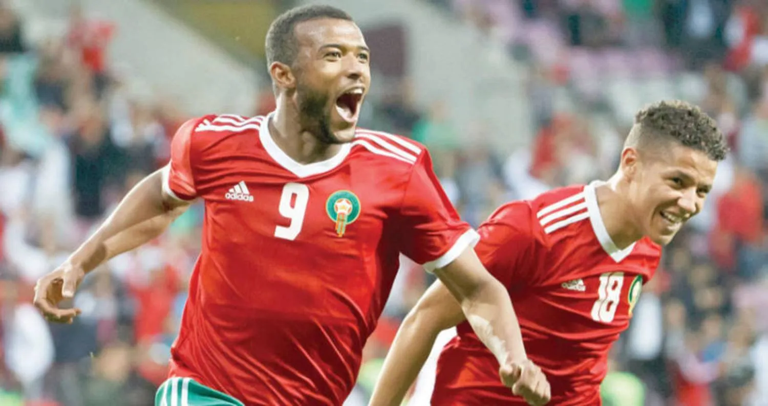 أيوب الكعبي تمكن من إدراك التعادل للمغرب أمام ساحل العاج قبل 10 دقائق من النهاية (إ.ب.أ)