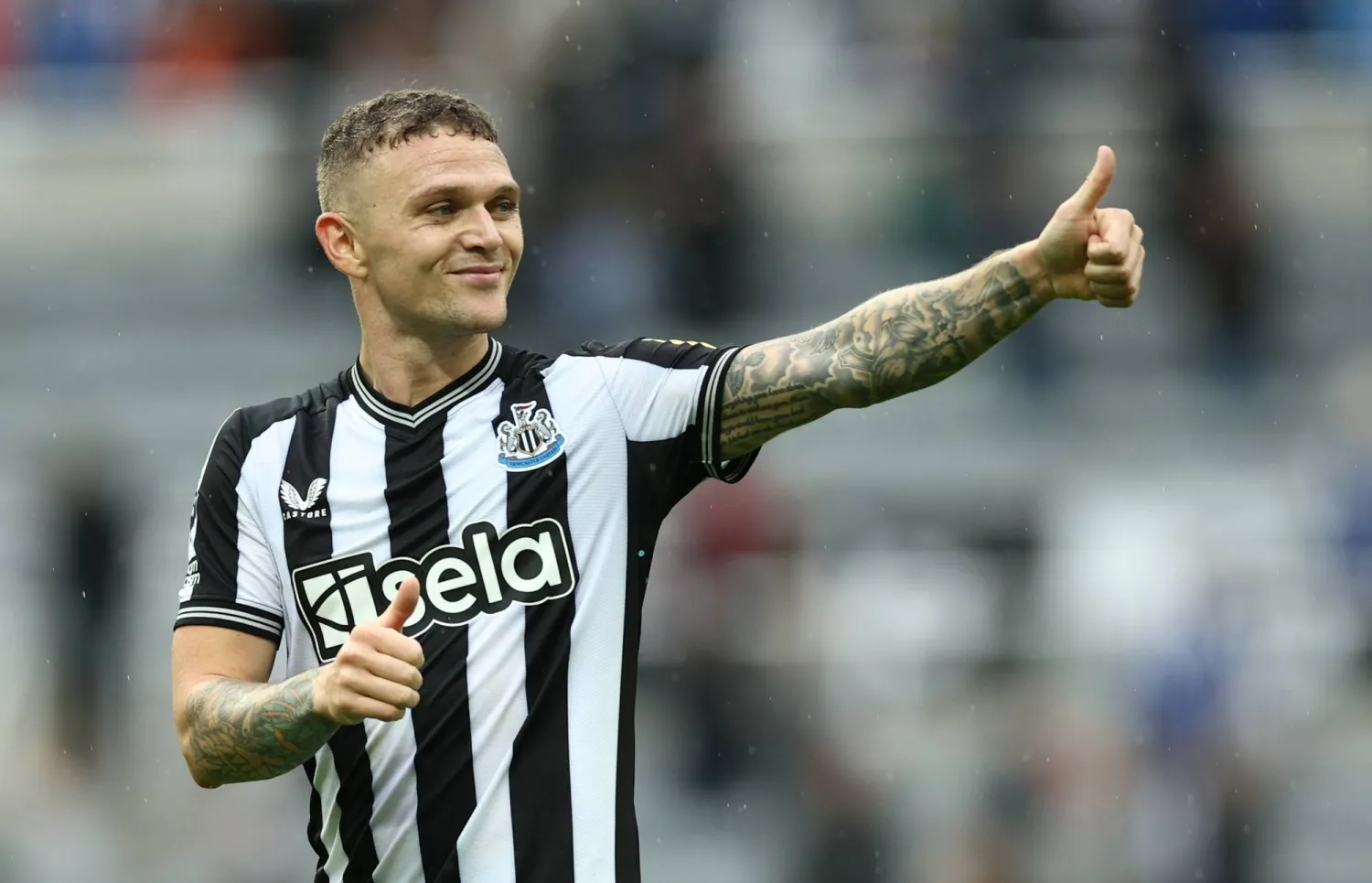 تريبيير مدافع منتخب إنجلترا (إ.ب.أ)