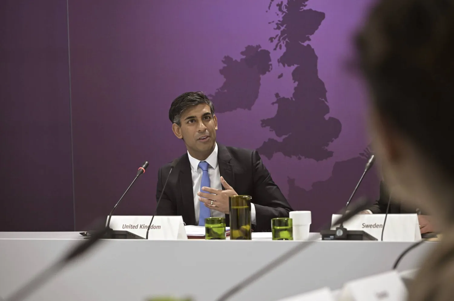 رئيس الوزراء البريطاني ريشي سوناك (أ.ب)