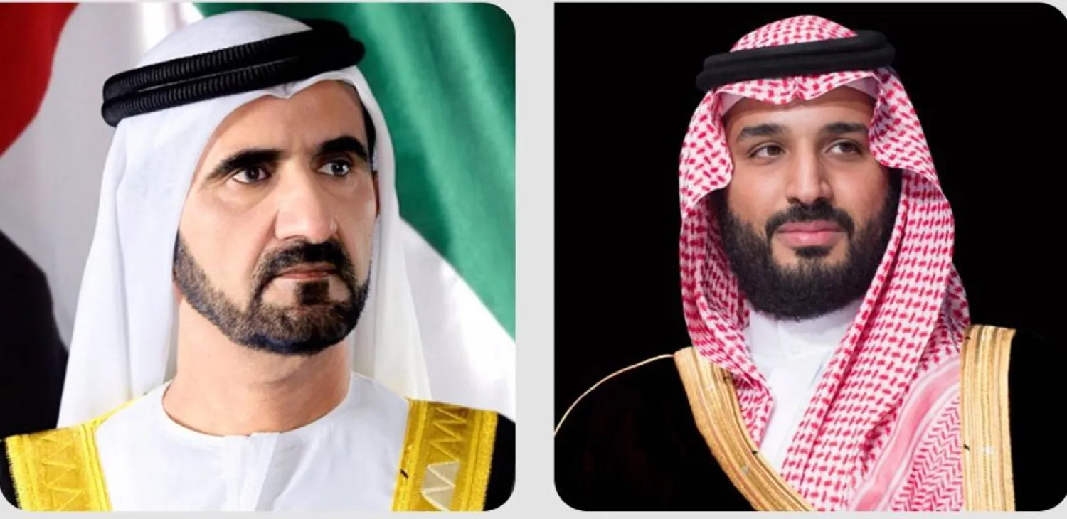 ولي العهد السعودي ونائب رئيس دولة الإمارات (واس)