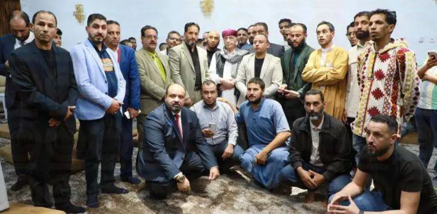 صالح يلتقي ممثلين عن «تجمع شباب ليبيا» (مجلس النواب الليبي)