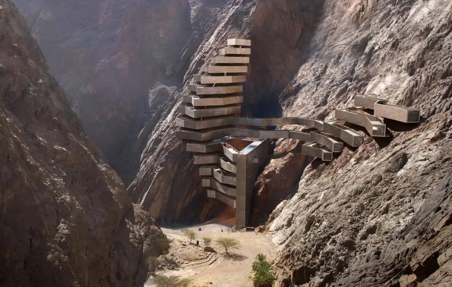 تتناغم التجارب والمغامرات والخدمات في «ليجا» مع الطبيعة الساحرة والابتكار الهندسي والتقنيات المتقدمة (واس)