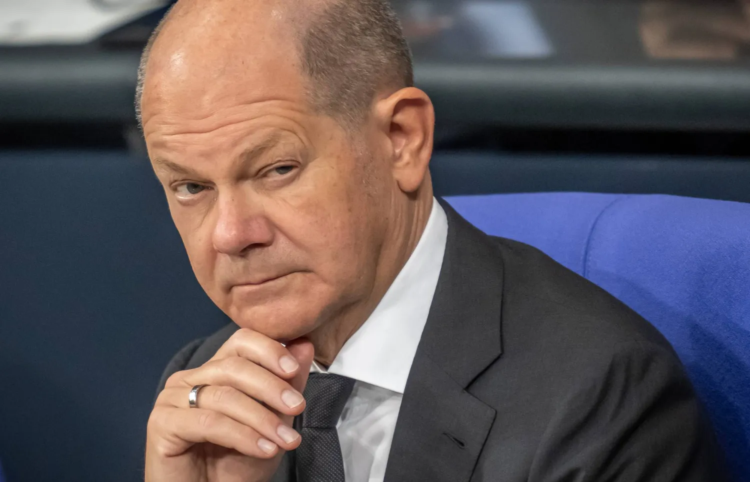 المستشار الألماني أولاف شولتس (د.ب.أ)