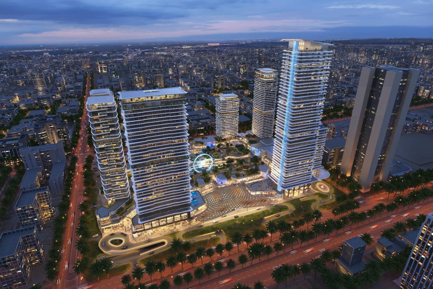 صور تخيلية لأحد مشروعات الشركة المزمع إنشاؤها (الشرق الأوسط)