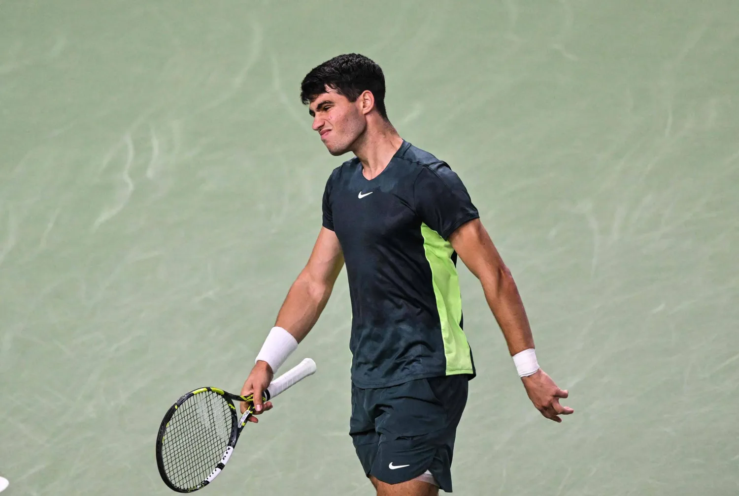 الإسباني كارلوس ألكاراس (أ.ف.ب)