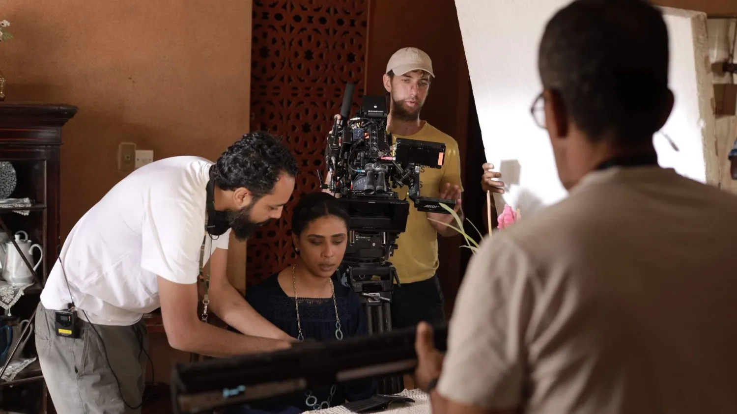 كواليس من فيلم «وداعاً جوليا» (المخرج كردفاني)