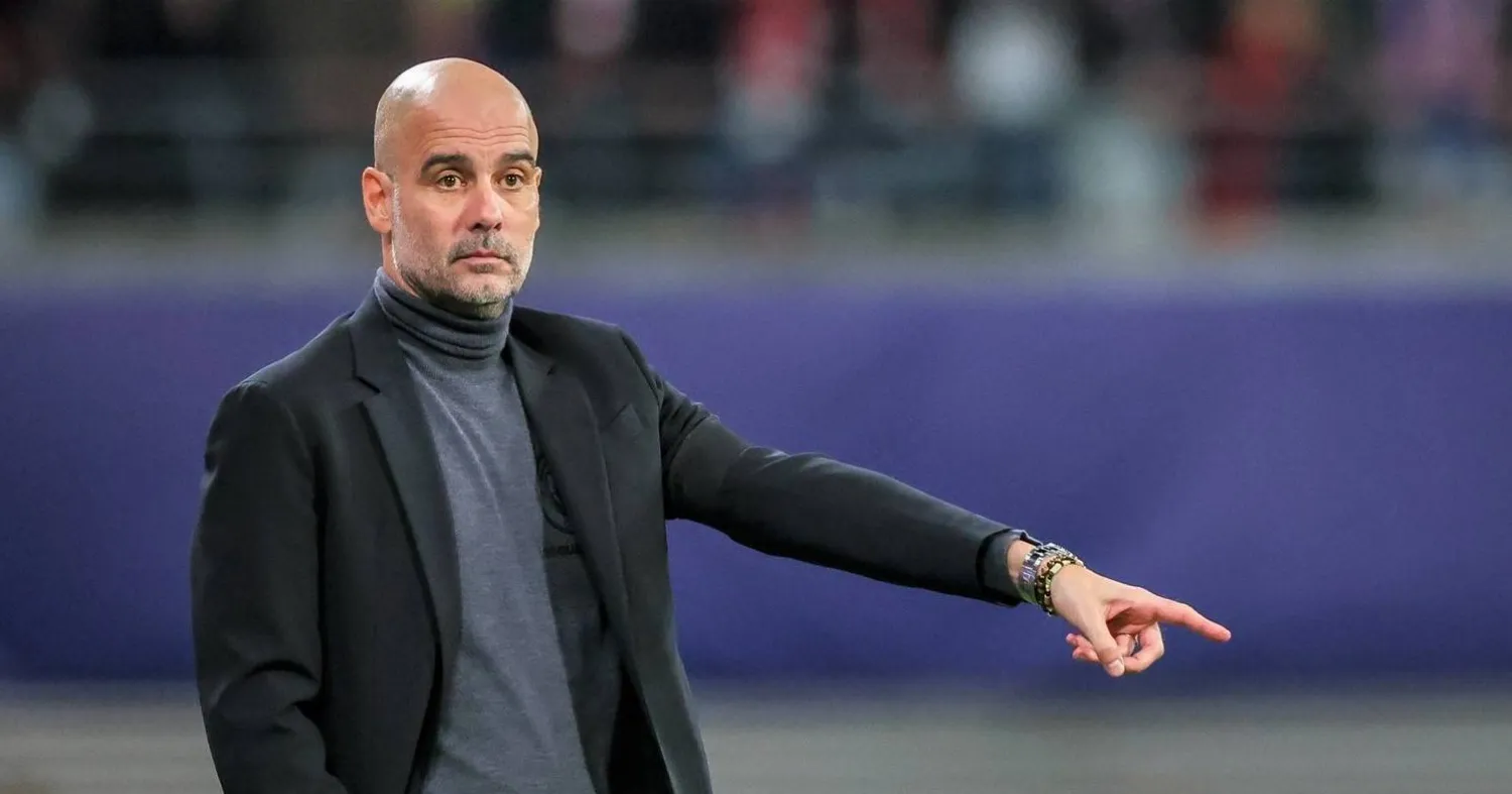 بيب غوارديولا مدرب مانشستر سيتي (د.ب.أ)