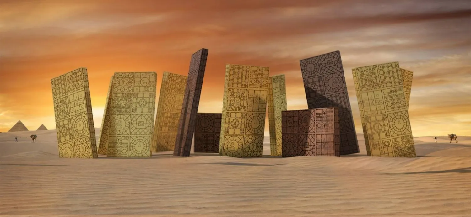 من أعمال الفنان راشد آل خليفة (الشرق الأوسط)