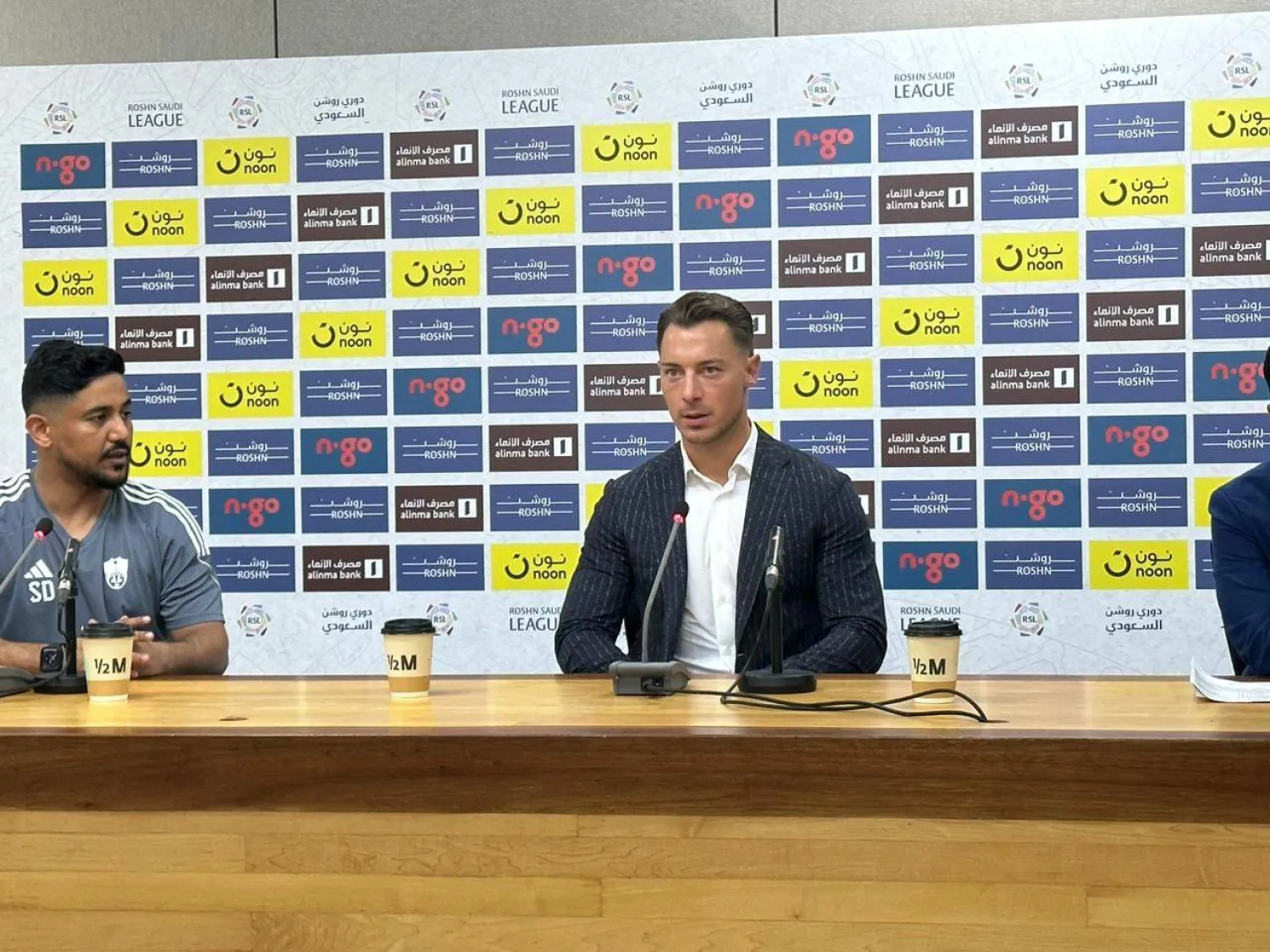 الألماني ماتياس يايسله مدرب فريق الأهلي