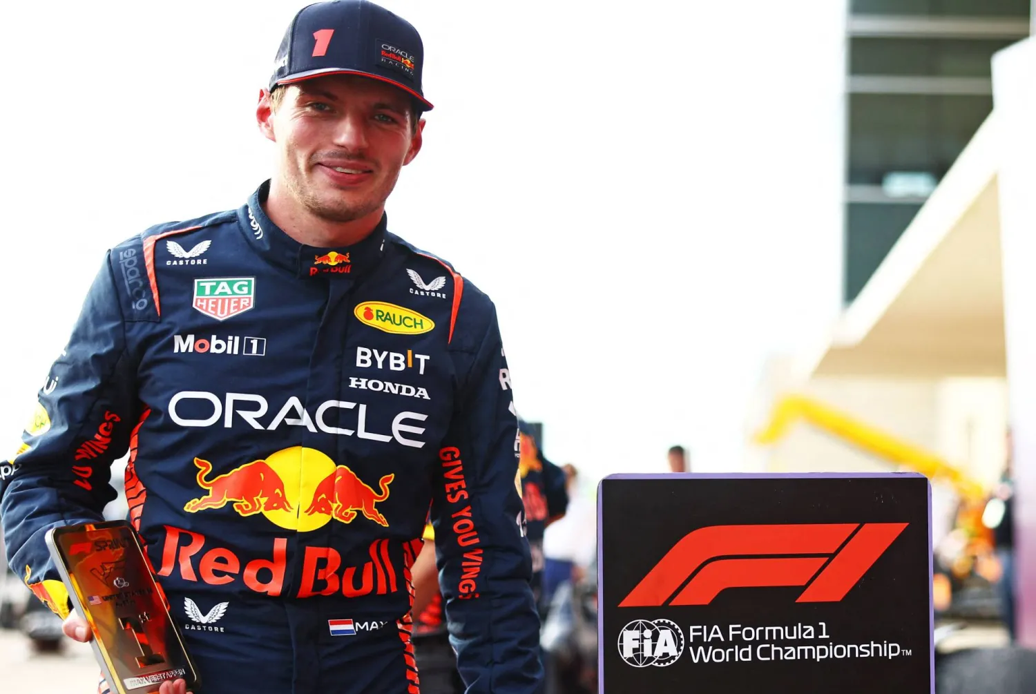 فرستابن توّج بجائزة سباق السرعة (أ.ف.ب)