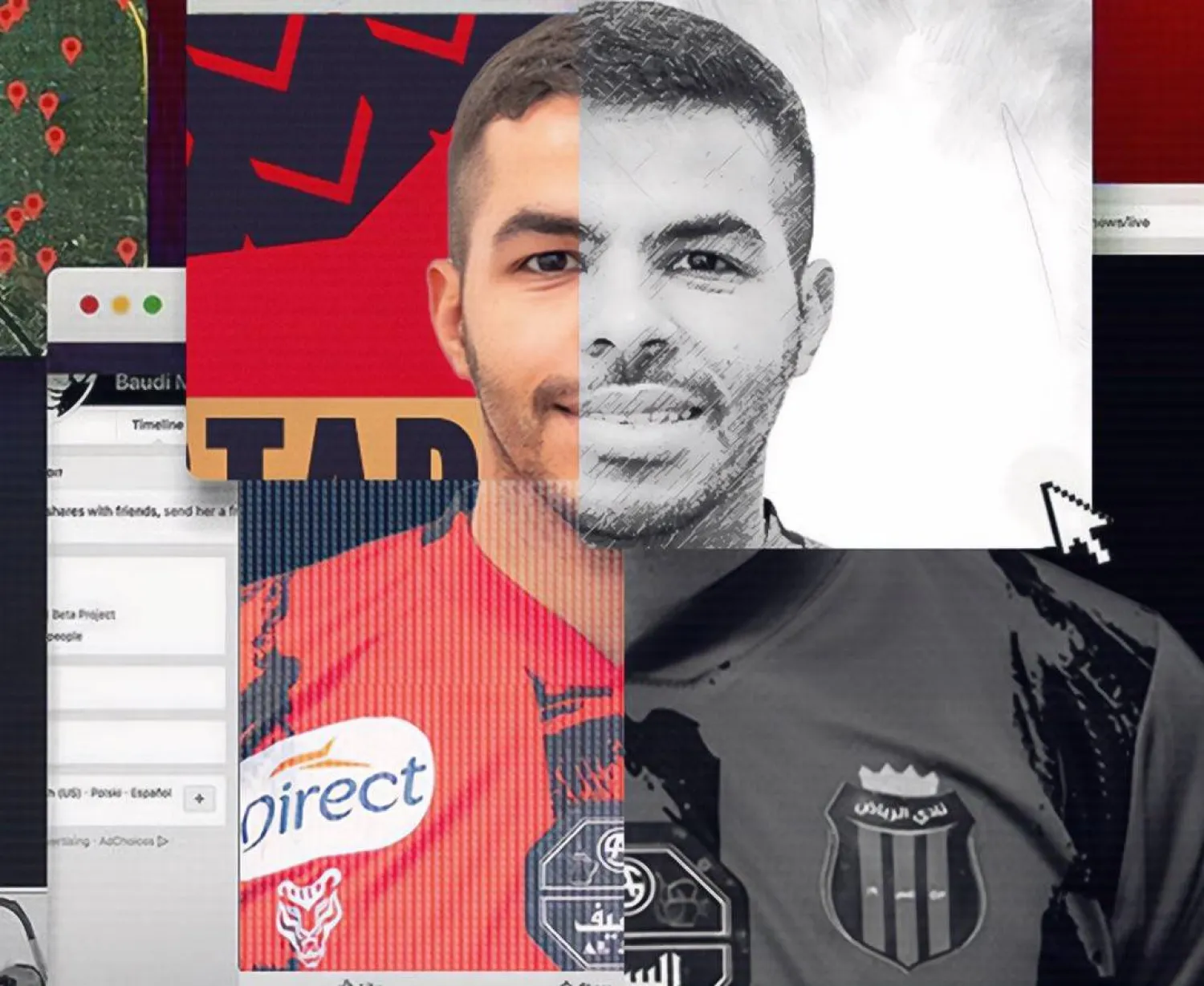 يحيى الشهري خلال تقديمه في حساب نادي الرياض بمنصة «إكس» (نادي الرياض)