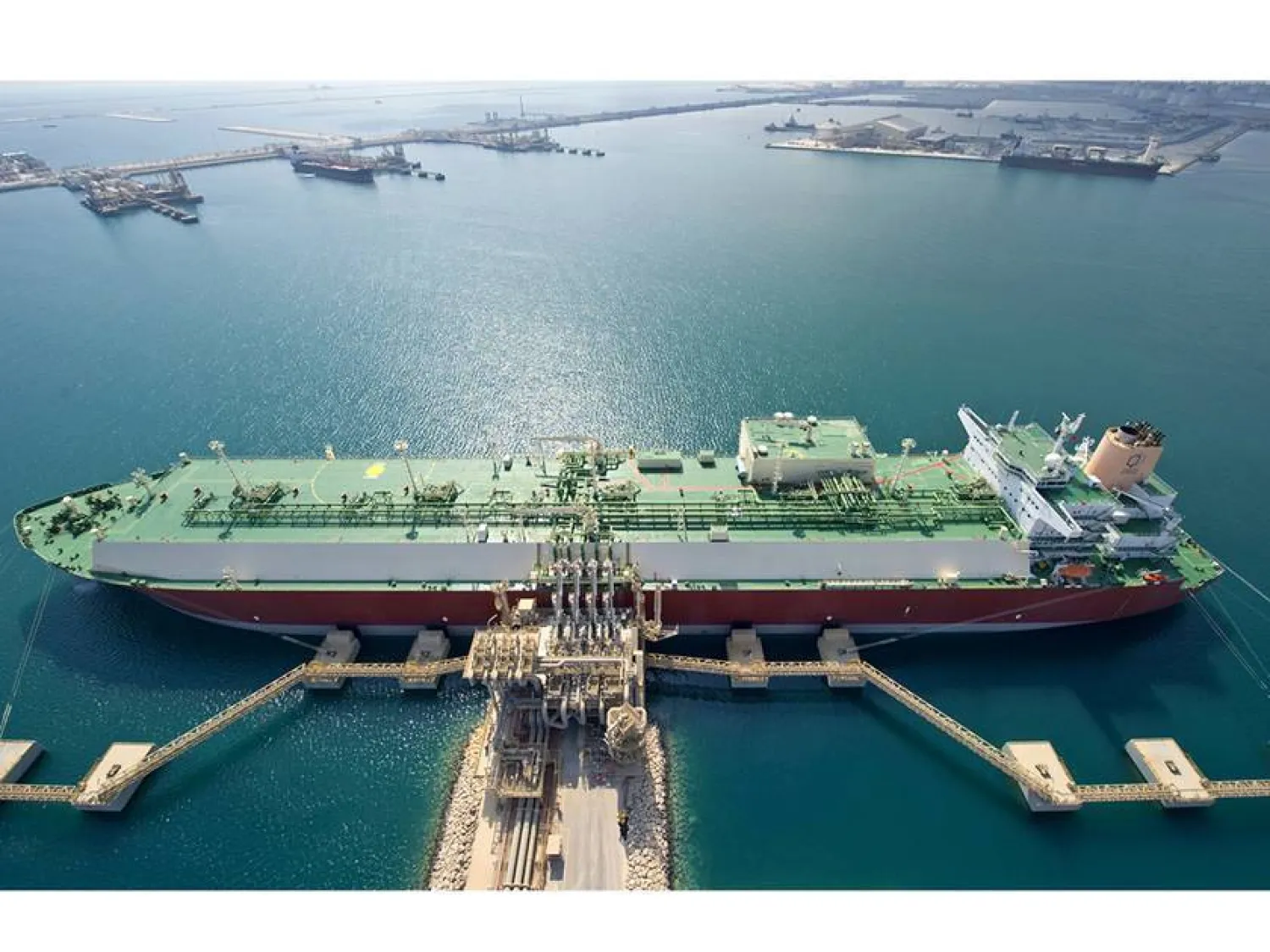 بموجب الاتفاقية بين «قطر للطاقة» و«إيني» ستزود إيطاليا بمليون طن سنوياً من الغاز الطبيعي المسال (موقع قطر للطاقة)