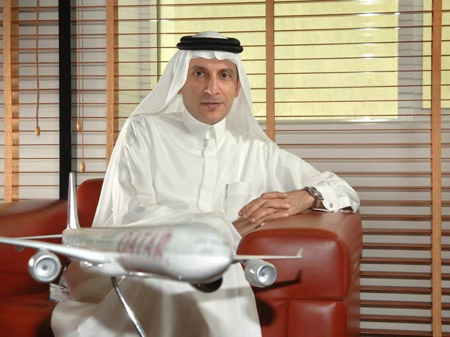 أكبر الباكر الرئيس التنفيذي للخطوط الجوية القطرية (قنا)