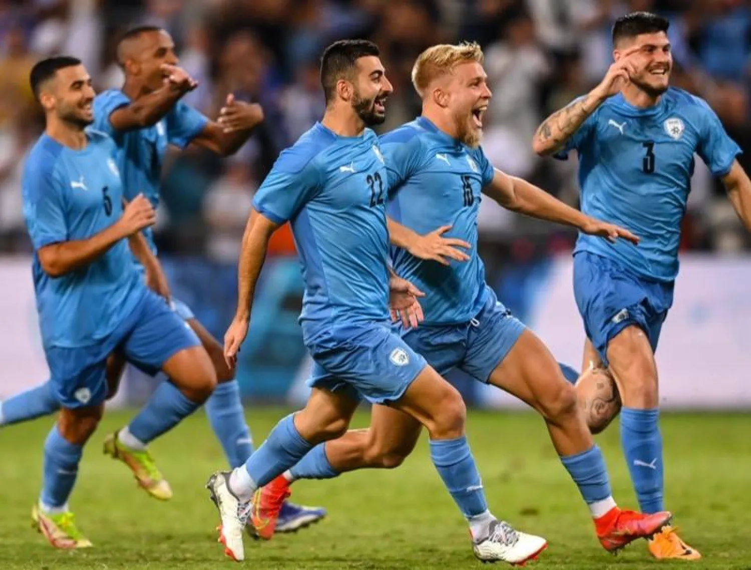 يحتل المنتخب الإسرائيلي المركز الثالث في المجموعة التاسعة (المنتخب الإسرائيلي)