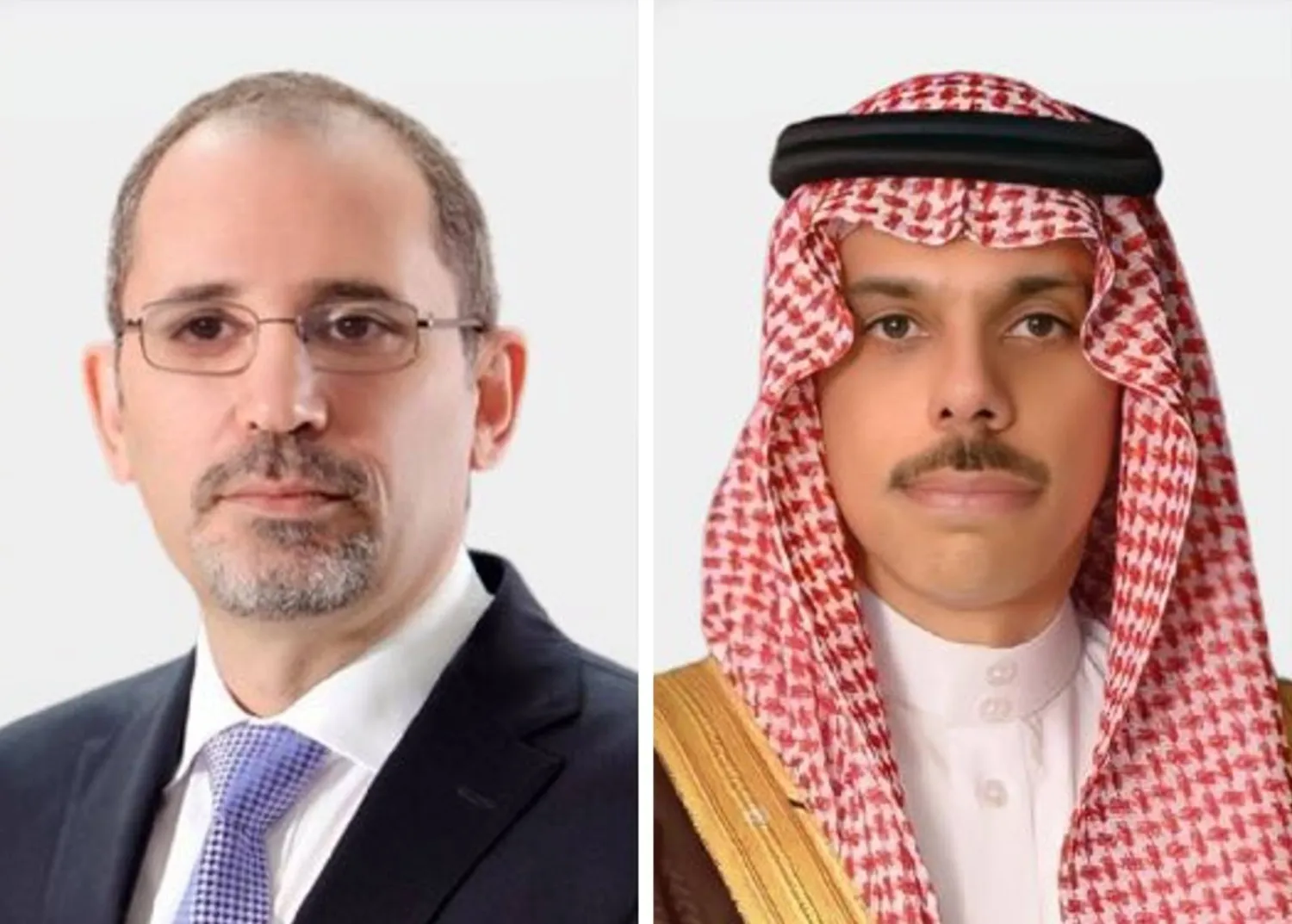 الأمير فيصل بن فرحان ونظيره الأردني الدكتور أيمن الصفدي ناقشا تكثيف التواصل مع المجتمع الدولي (الخارجية السعودية)