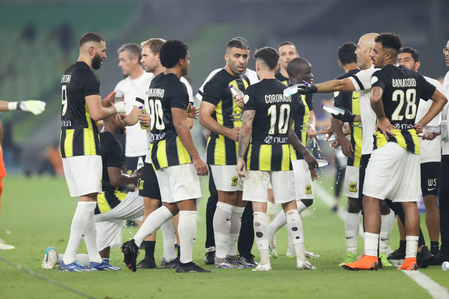 الاتحاد يأمل الخروج من الأجواء السلبية بعد تعثراته الأخيرة (تصوير: عدنان مهدلي)