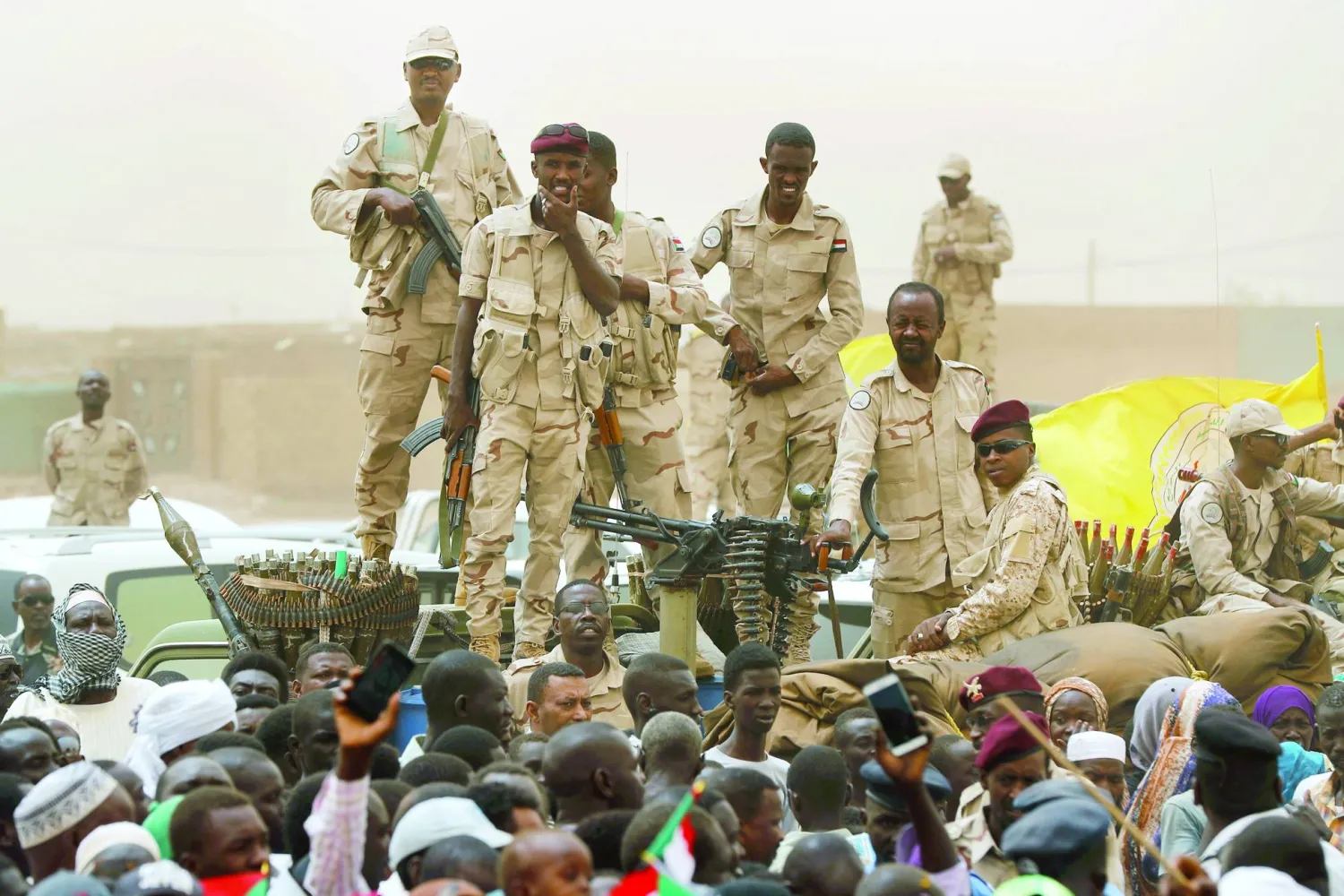 قوات من «الدعم السريع» خلال عملية عسكرية سابقة (أ.ب)