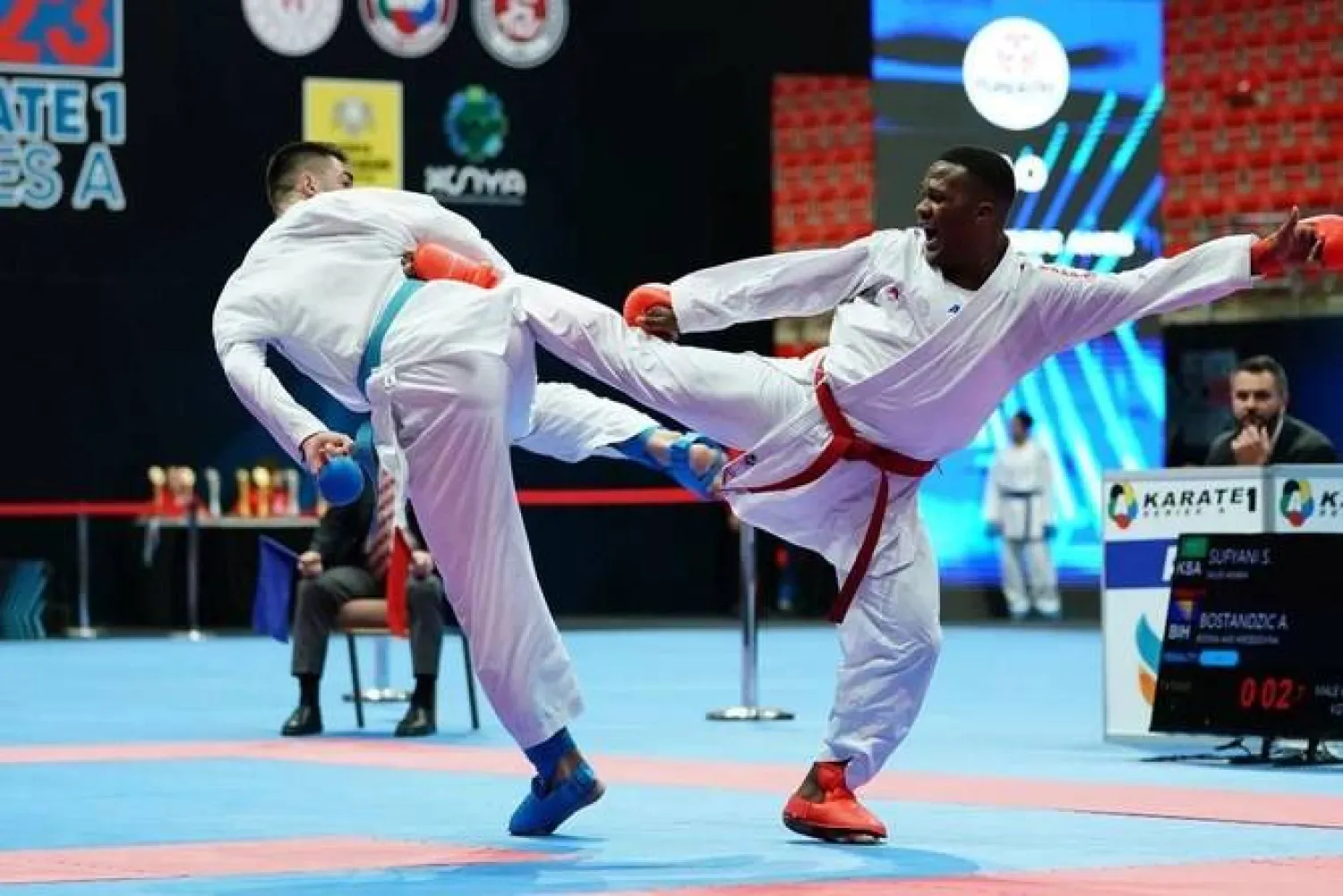 File photo: Saudi Arabia's karate team won two medals at the International Karate Federation Series A Championship, which was held in Konya, Türkiye. (Supplied)
