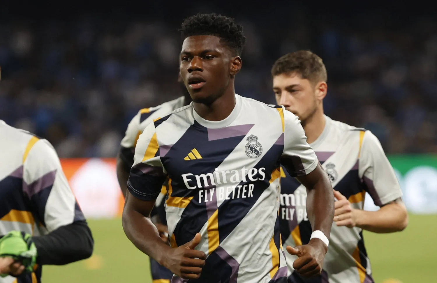 تشواميني أصيب بكسر في مشط قدمه اليسرى خلال مباراة الكلاسيكو (رويترز)