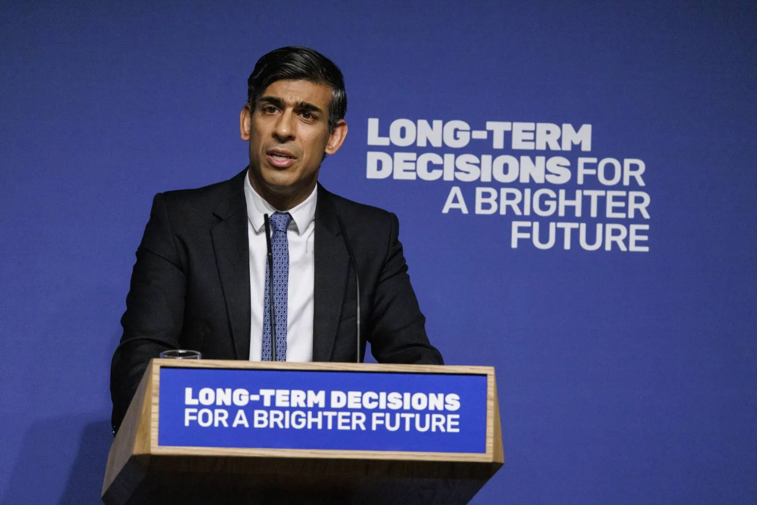 رئيس الوزراء البريطاني ريشي سوناك 26 أكتوبر 2023 (إ.ب.أ)