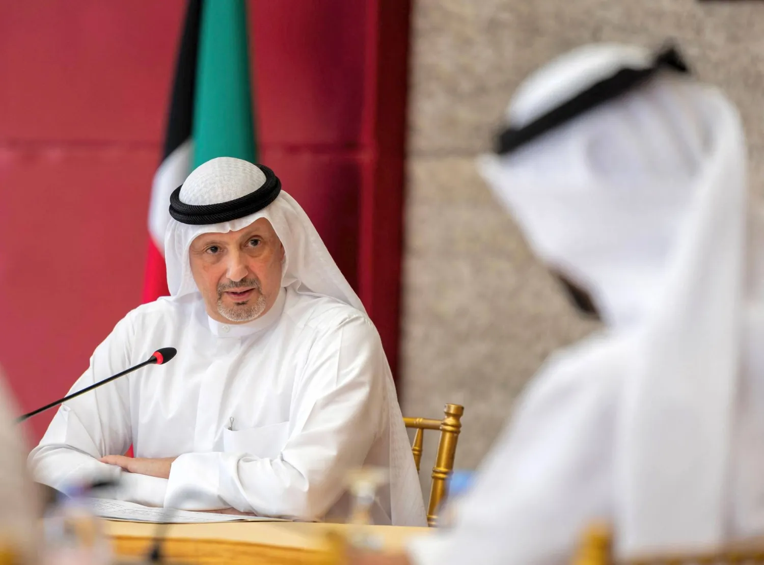 وزير الخارجية الكويتي الشيخ سالم الصباح (أ.ف.ب)