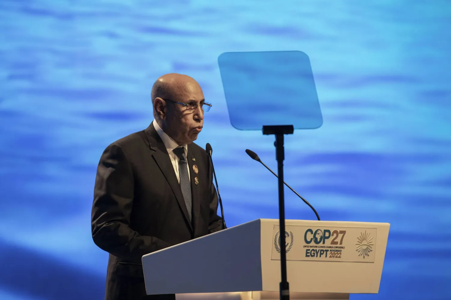 الرئيس الموريتاني دافع عن حصيلته في الحكم (د.ب.أ)