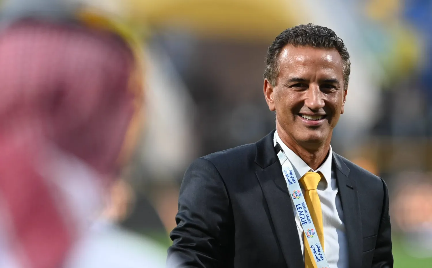 شاموسكا مدرب فريق التعاون (تصوير: بشير صالح)