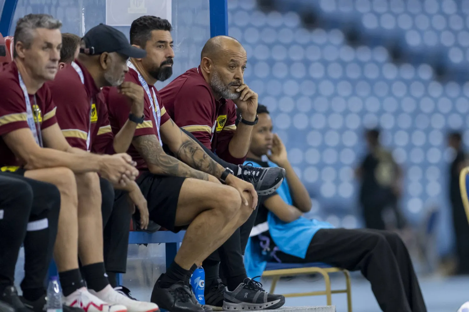 نونو سانتو على مقاعد بدلاء الاتحاد (الشرق الأوسط)