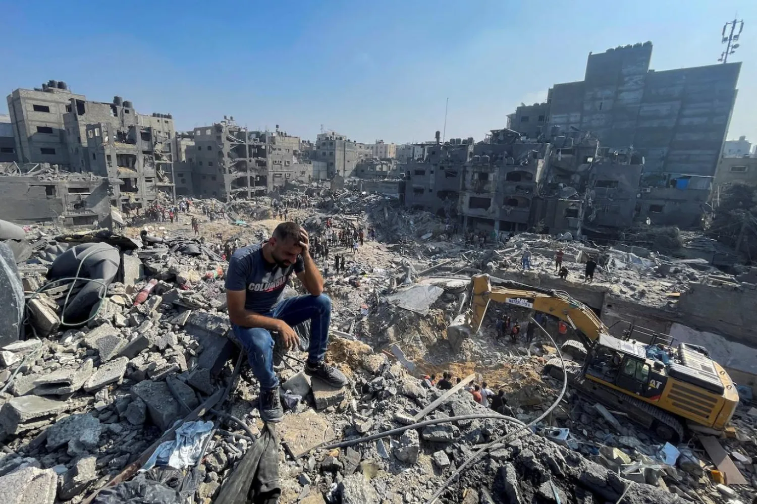 İsrail yönetimi, Hamas'la yarın başlayacak 4 günlük ateşkes anlaşması yaparken, bunun "savaşın sonlanacağı" anlamına gelmediğini bildirmişti (Reuters)