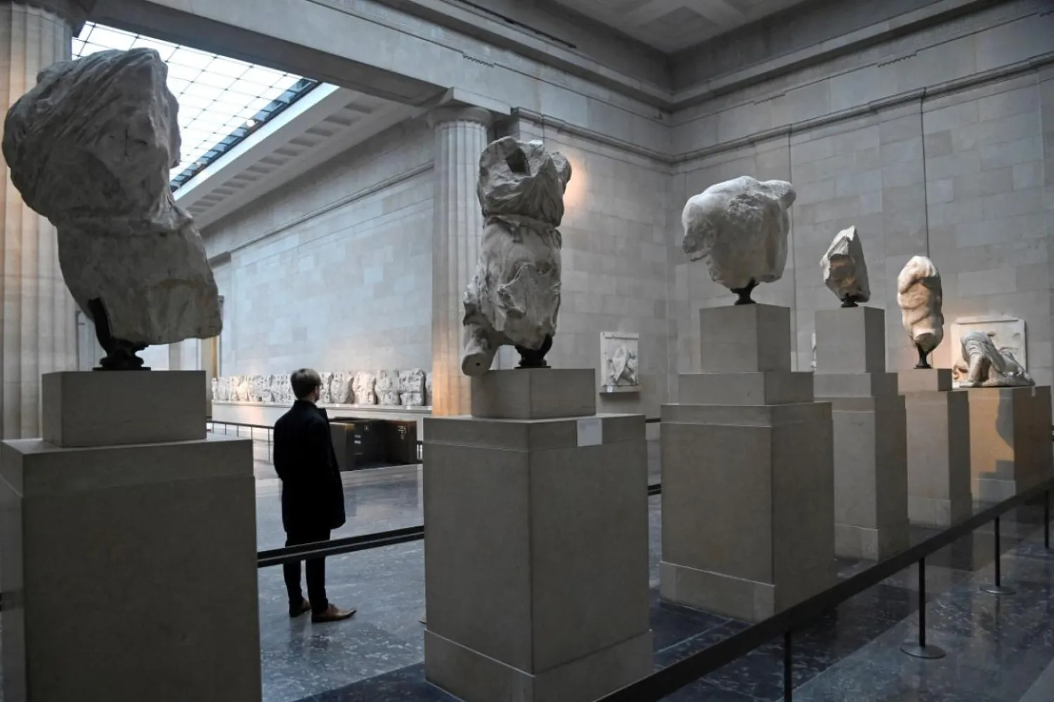 Heykellerin sergilendiği British Museum'u geçen yıl 4,1 milyon kişi ziyaret etti (Reuters)