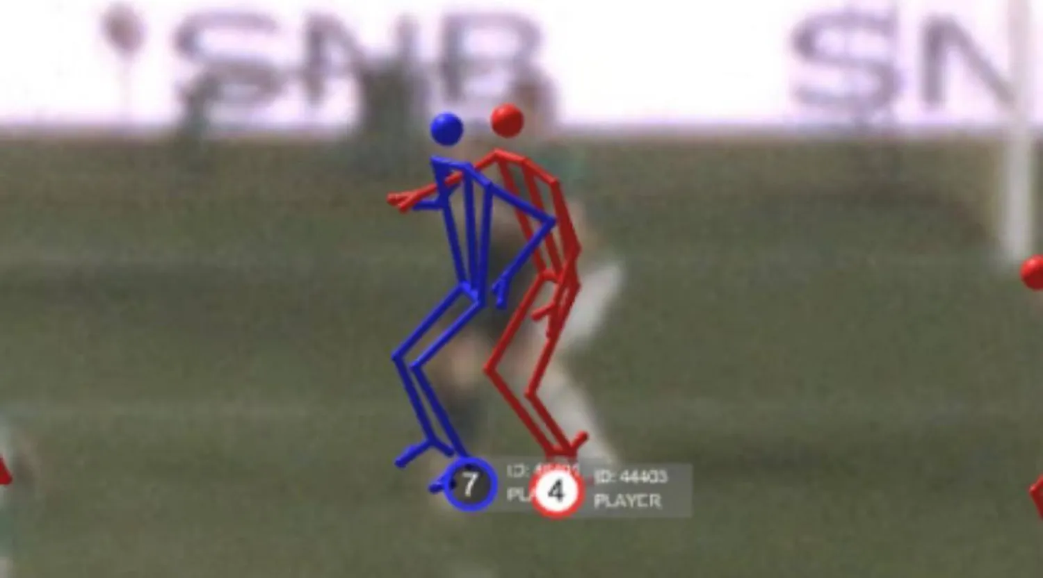 لقطة تقنية التسلل الذاتي التي استخدمت في مواجهة النصر والاتفاق (الشرق الأوسط)