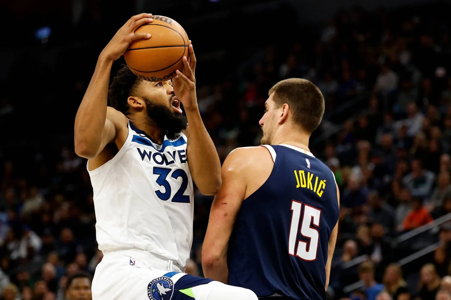 يوكيتش أفضل مسجل لدنفر مع 25 نقطة (غيتي)