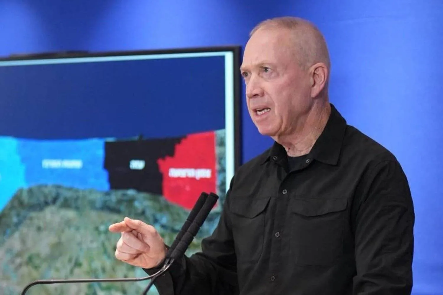 وزير الدفاع الإسرائيلي يوآف غالانت (د.ب.أ) 