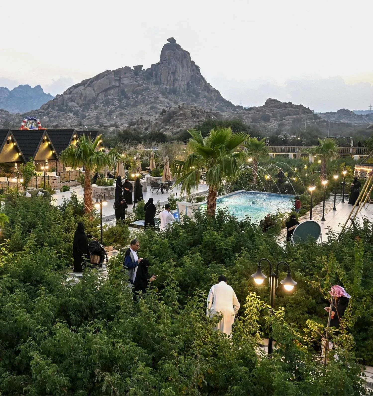 Al-Shifa Center in Taif Governorate (Photo: Taif Governorate account on X)

 