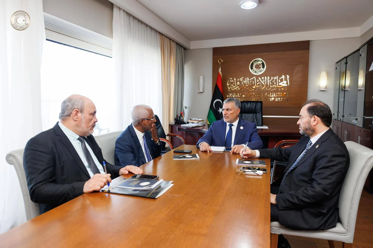 تكالة يترأس مكتب رئاسة المجلس الأعلى للدولة بطرابلس (المكتب الإعلامي للمجلس)