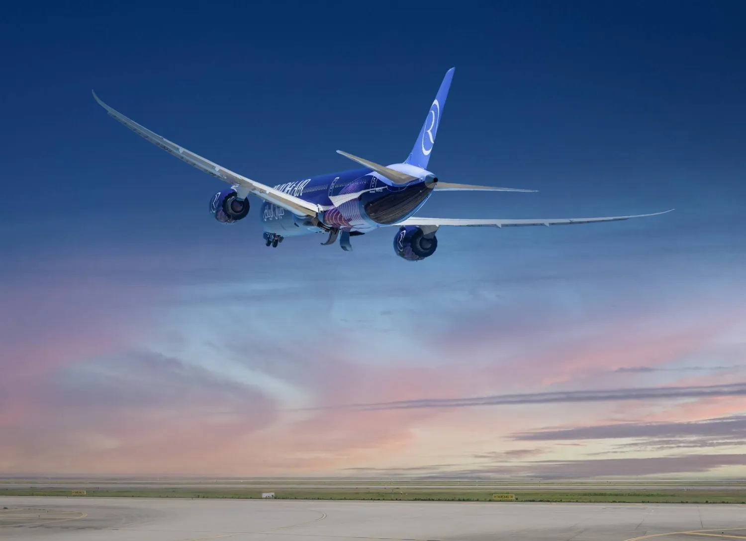 تمثل «طيران الرياض» الناقل الجوي الجديد من العاصمة الرياض (الشرق الأوسط)