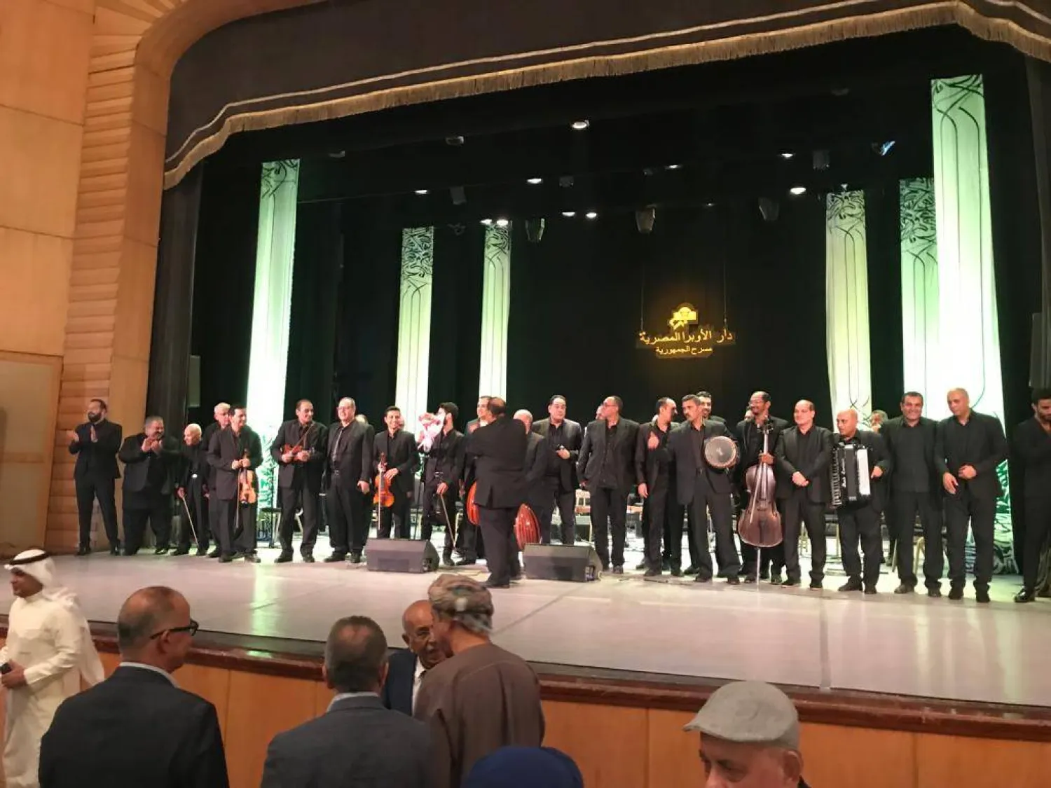 حفل سابق لأغنيات الزمن الجميل بمسرح الجمهورية (تصوير: عبد الفتاح فرج)